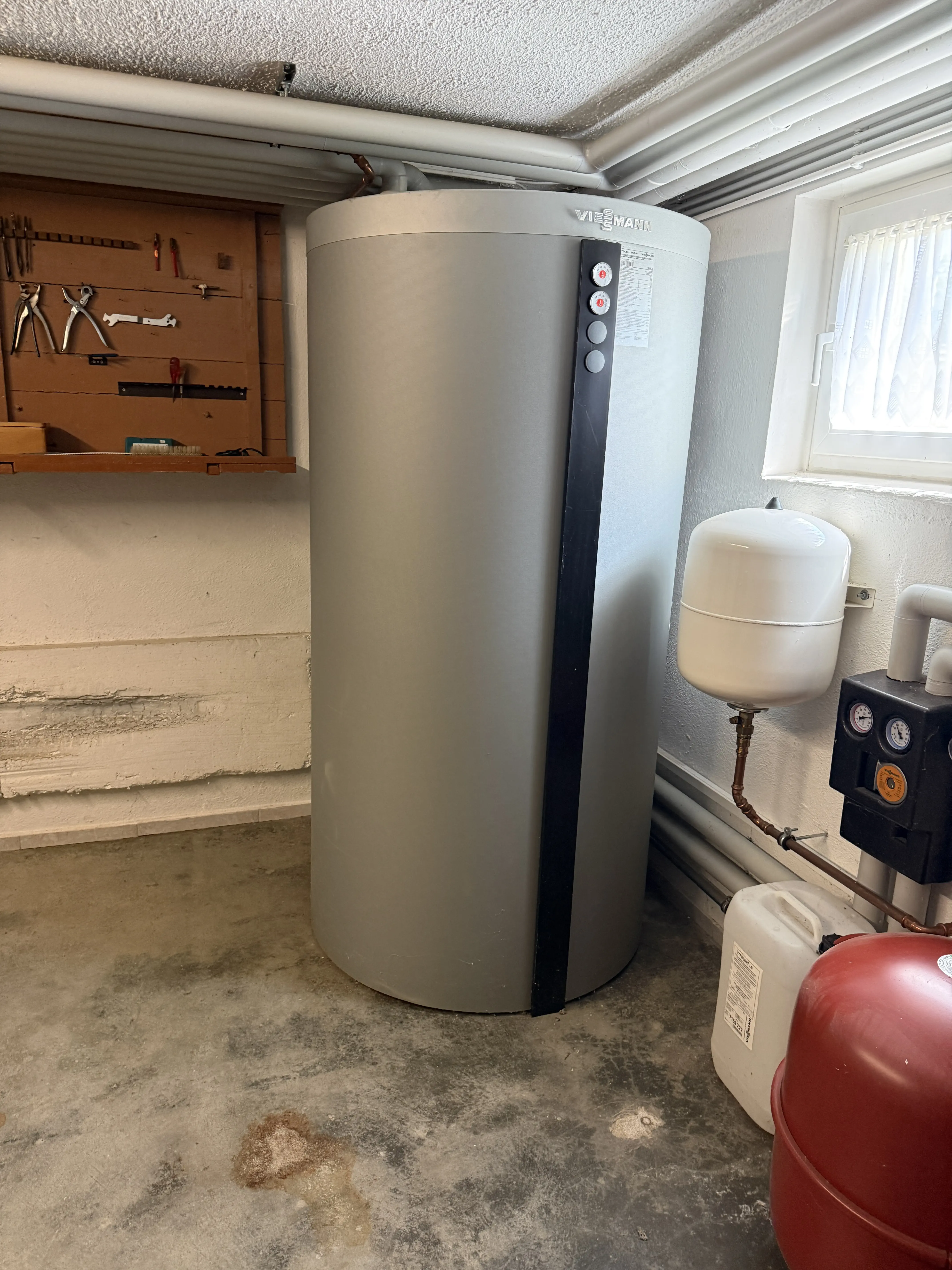 Warmwasserboiler für Solarthermie