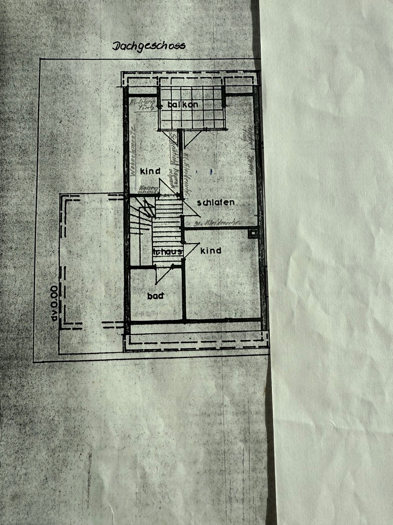 Grundriss Dachgeschoss