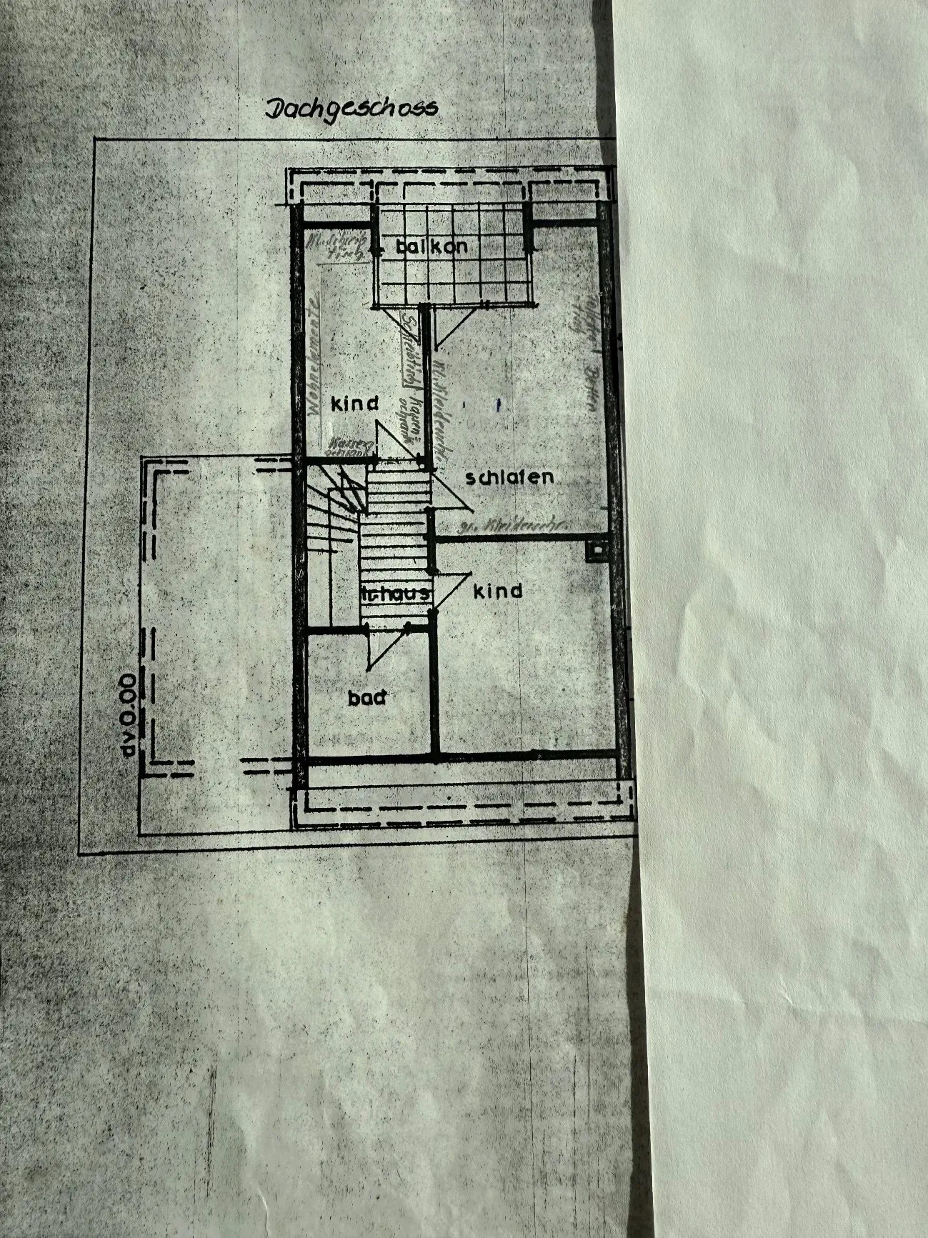 Grundriss Dachgeschoss